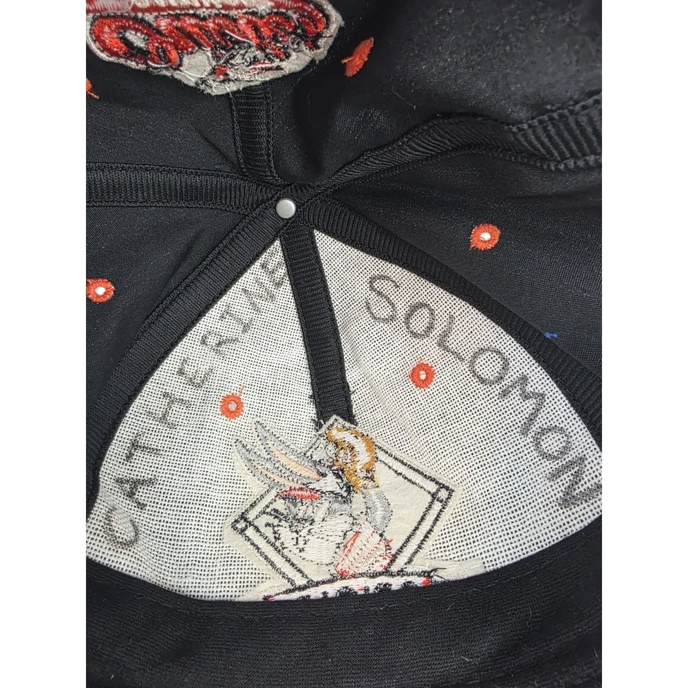 Vintage 1993 Baltimore Orioles Looney Tunes Bugs Bunny Snapback Hat Cap‎ Youth